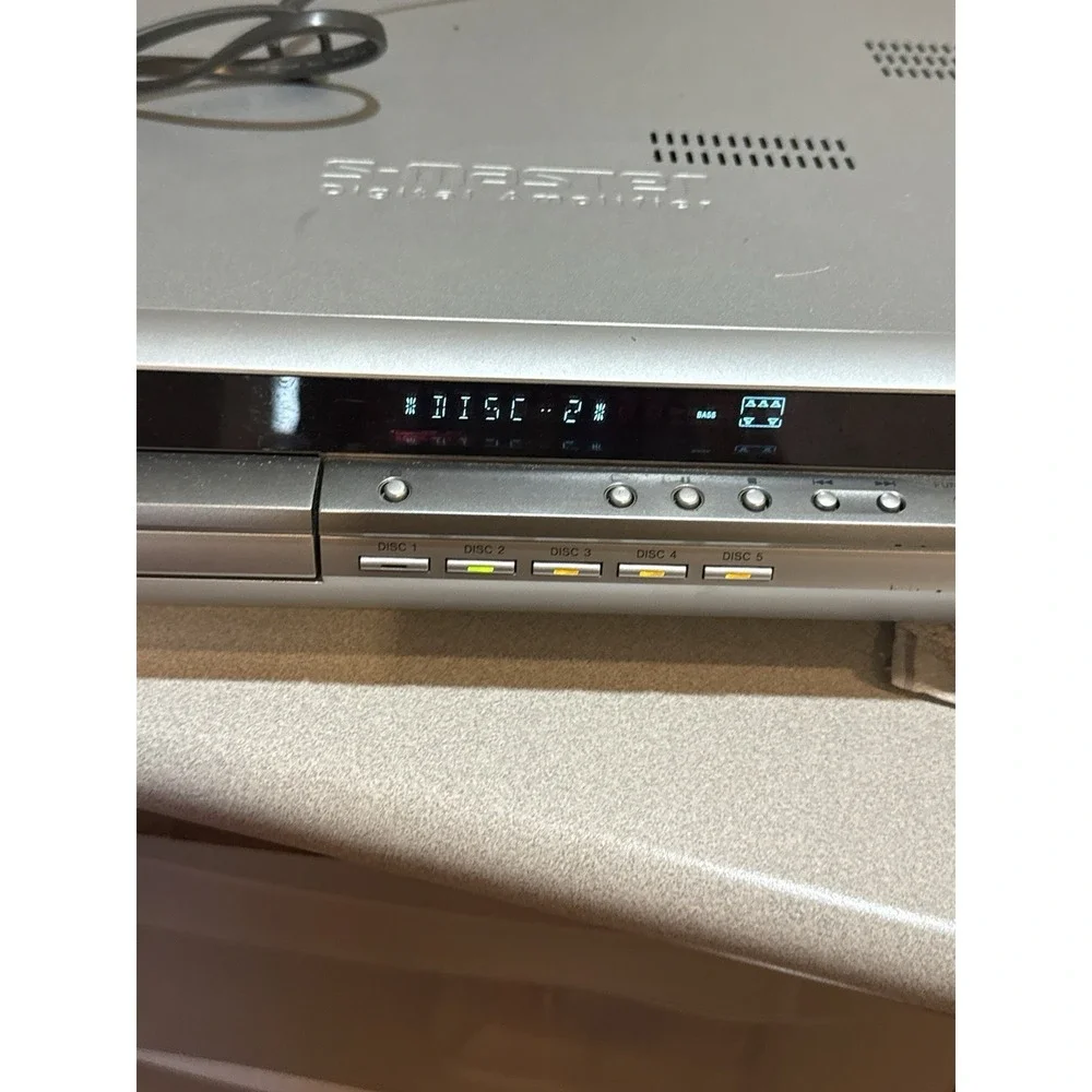 Sony DAV-DX255 5-disc DVD/CD changer and receiver unit Tested Working
